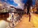 Canal Amsterdam, The Netherlands wallpaper