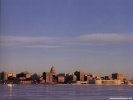 Skyline from Olin Park Madison, Wisconsin wallpaper