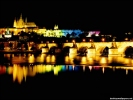 Castle at Night Prague, Czech Republic wallpaper
