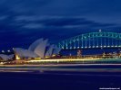 Opera House and Harbour Bridge Sydney, Australia wallpaper