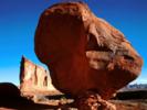 Balanced Rock near the Tower of Babel, Arches National Park Utah wallpaper